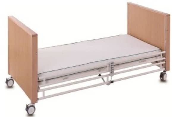 5 Function Electric Care Bed - Steel Siderails